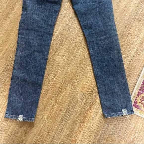 Reformation Hepburn High Skinny Jean Wash Rainier Size 25 - Picture 11 of 13